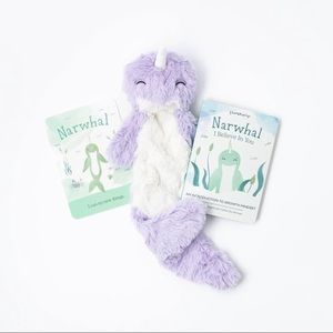 NWT Slumberkins Thistle Narwhal Snuggler